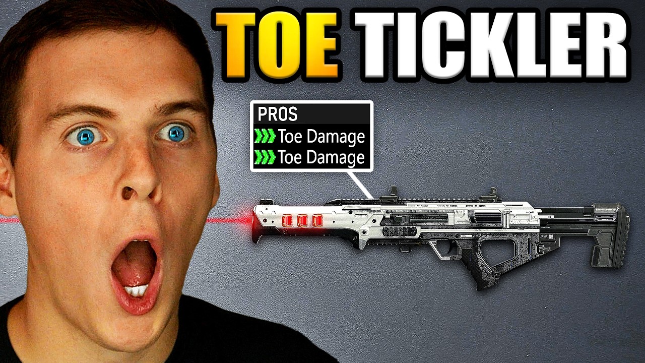 This LASER Gun Does 2X Damage to the Toes