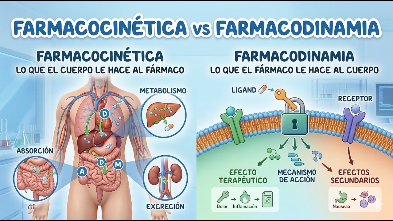 Farmacocinética y farmacodinámia