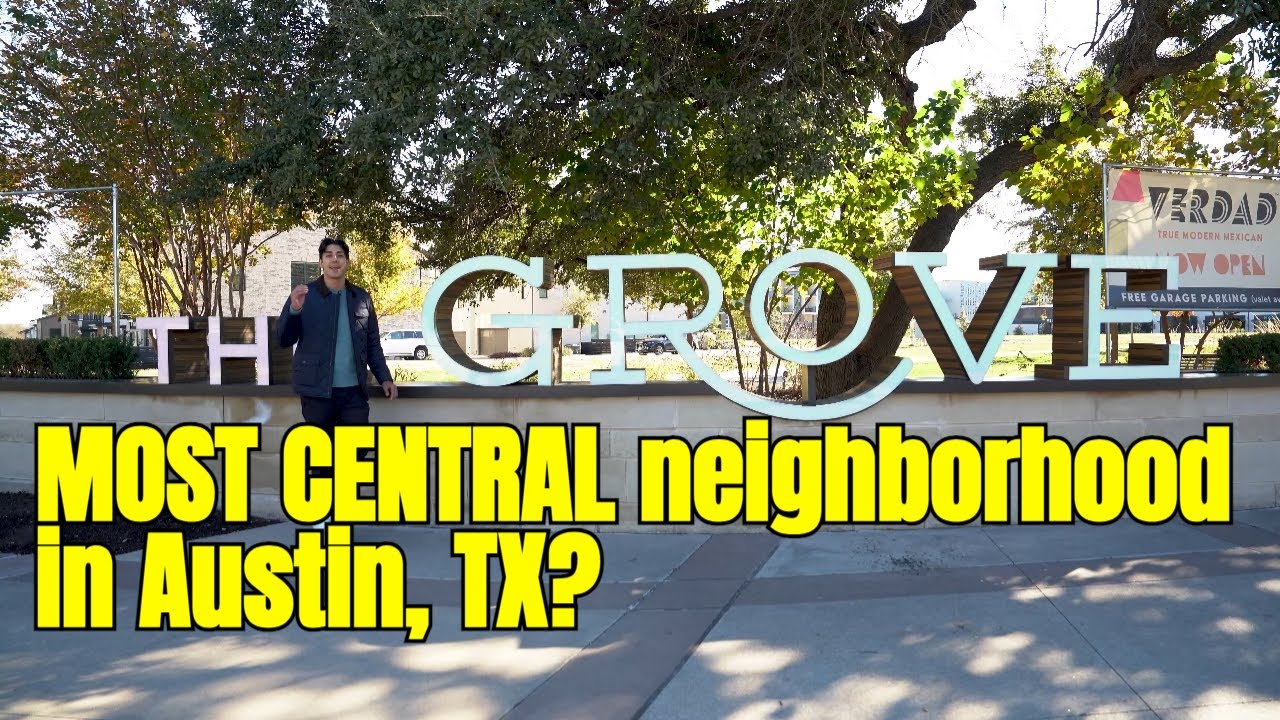 Austin, Texas BEST Located New Community: The Grove | Luxury Townhomes | FULL TOUR 2025!
