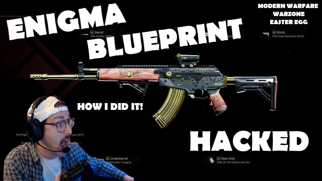 Hacking the Warzone Stadium EASTER EGG (Enigma Blueprint Unlocked)