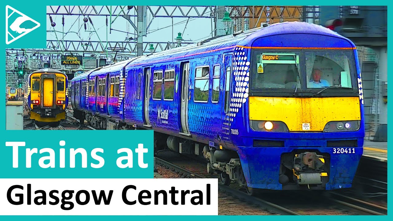 Trains at Glasgow Central (WCML) 30/09/2021
