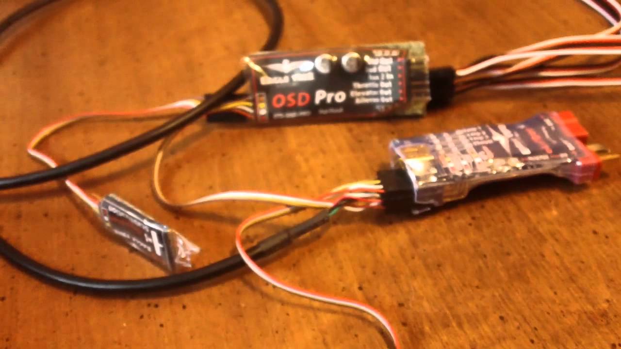 Eagle Tree FPV gear for my FPV BLUNT WING