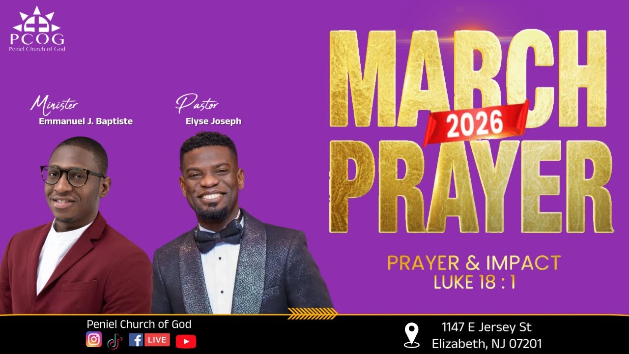 March Prayer Day 12 || La Priere Doit Produire Un Impact Part 2 || Emmanuel J.B || 03/12/2026
