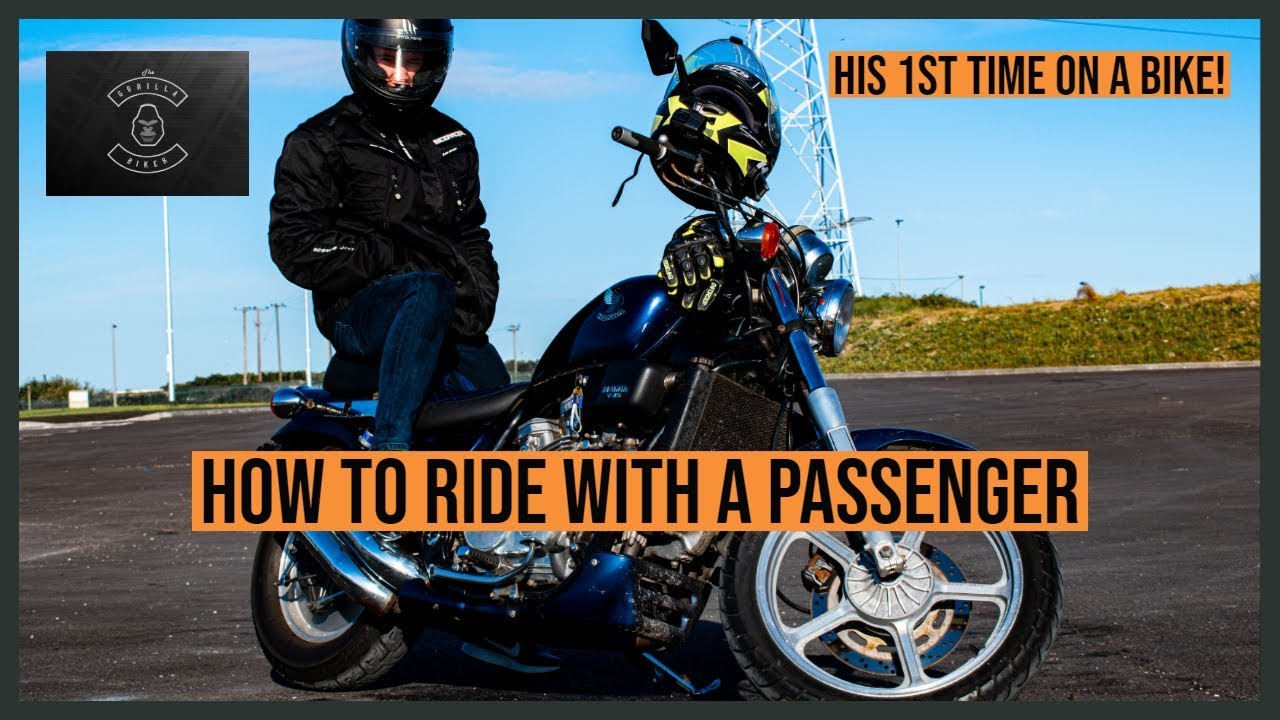 How to Ride with a Passenger | 2 up on a Magna | His first time on a bike!!