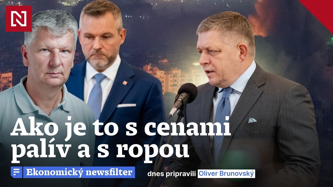 Ekonomický newsfilter: Fico plače nad ruskou ropou, ale do cien benzínu vraj nemá dôvod zasahovať