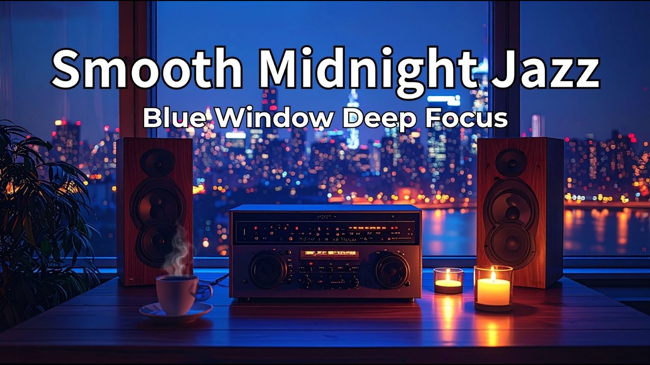 Smooth Midnight Jazz – Blue Window Deep Focus