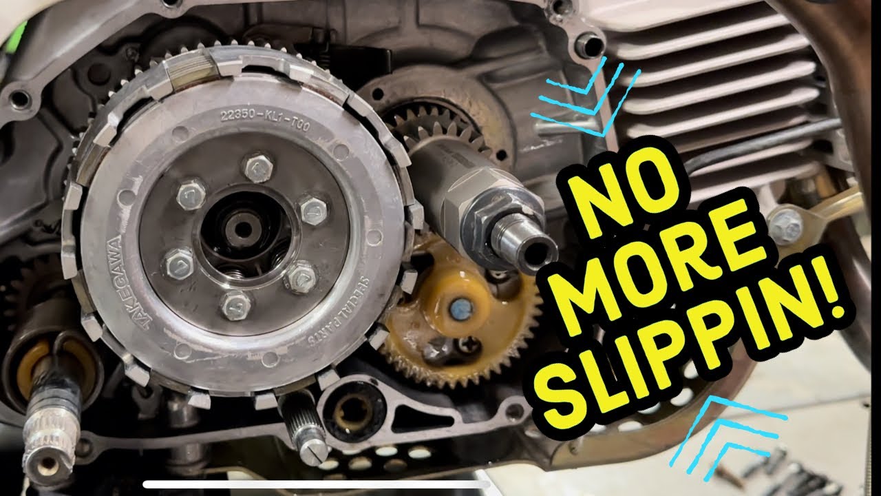 KLX110 Takegawa 6 Plate Clutch Install and Review - GAME CHANGER