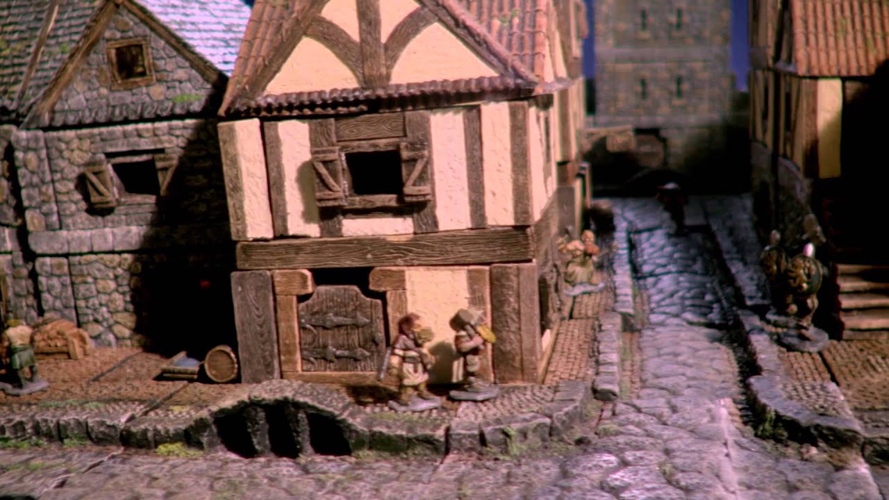 Dwarven Forge's City Builder Streets