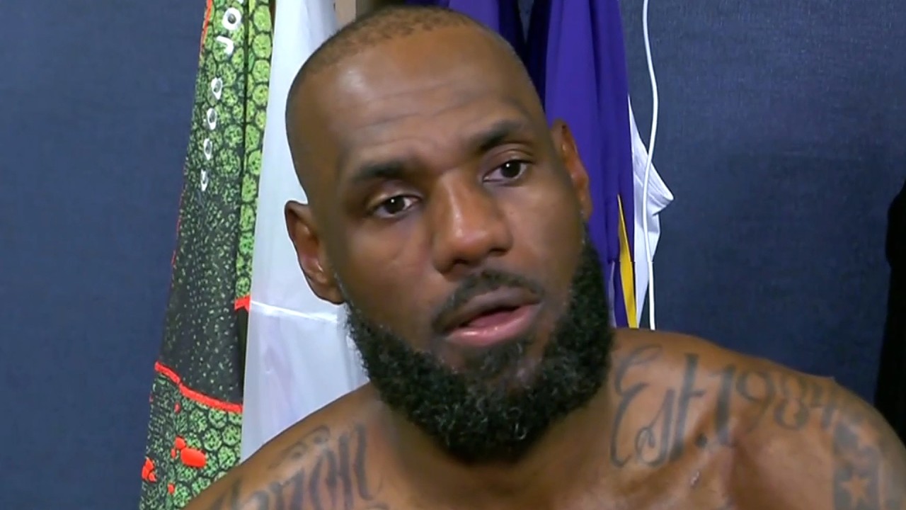 LeBron James PostGame Interview | Los Angeles Lakers vs Denver Nuggets