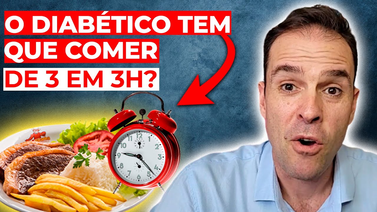 QUANTAS VEZES O DIABÉTICO PODE COMER POR DIA? 3 EM 3 HORAS?