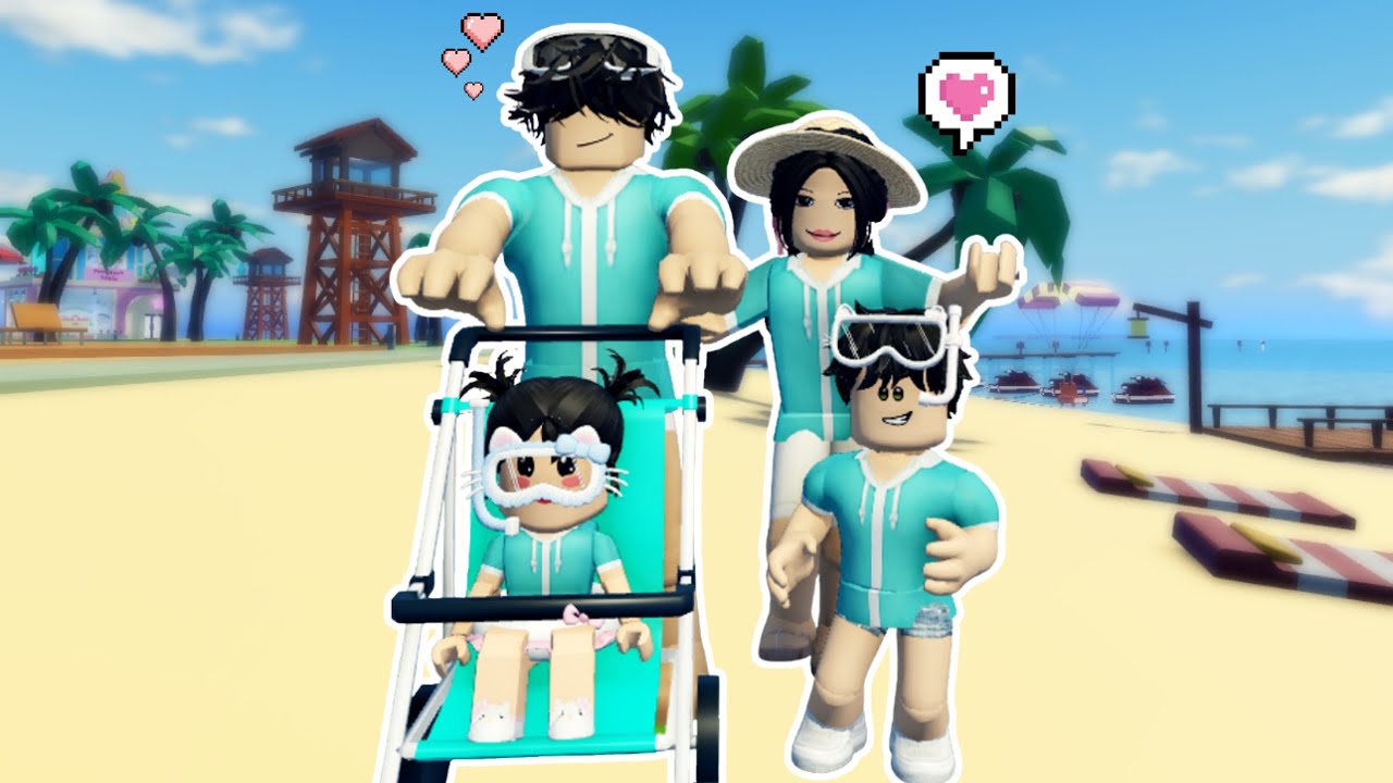KITA MAIN KE PANTAI DI HARI KE TIGA LIBUR SEKOLAH | 💖 Livetopia Roleplay Indonesia