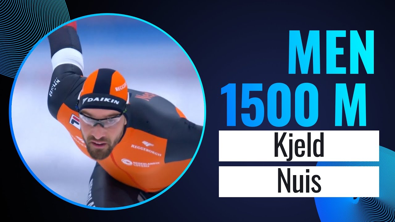 Kjeld NUIS (NED) | Winner | 1500m Men | Beijing 2023 | #SpeedSkating