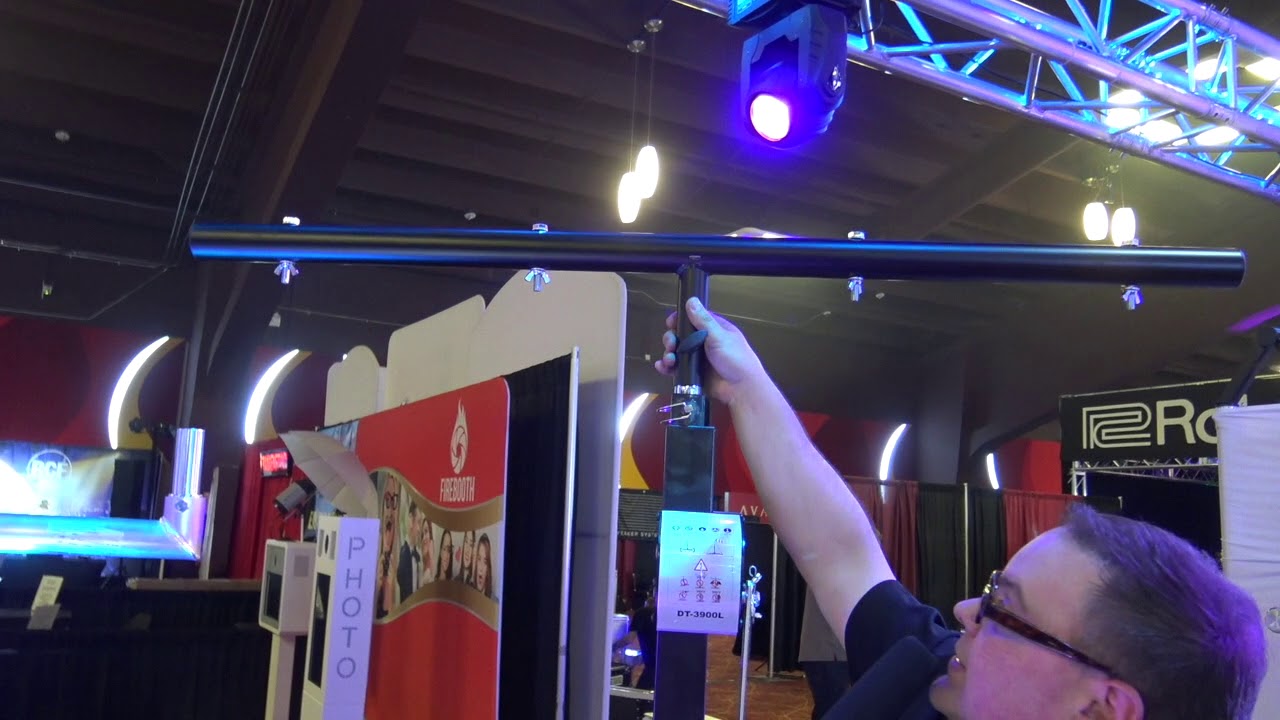 Global Truss DT-LB3800 Round Lighting Bar For DJ Trees and Crank Stands | Disc Jockey News