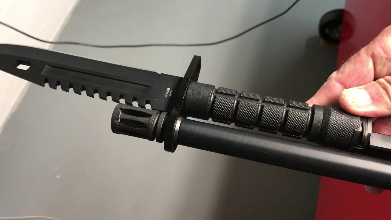 Штык-нож Smith & Wesson для винтовки AR-15