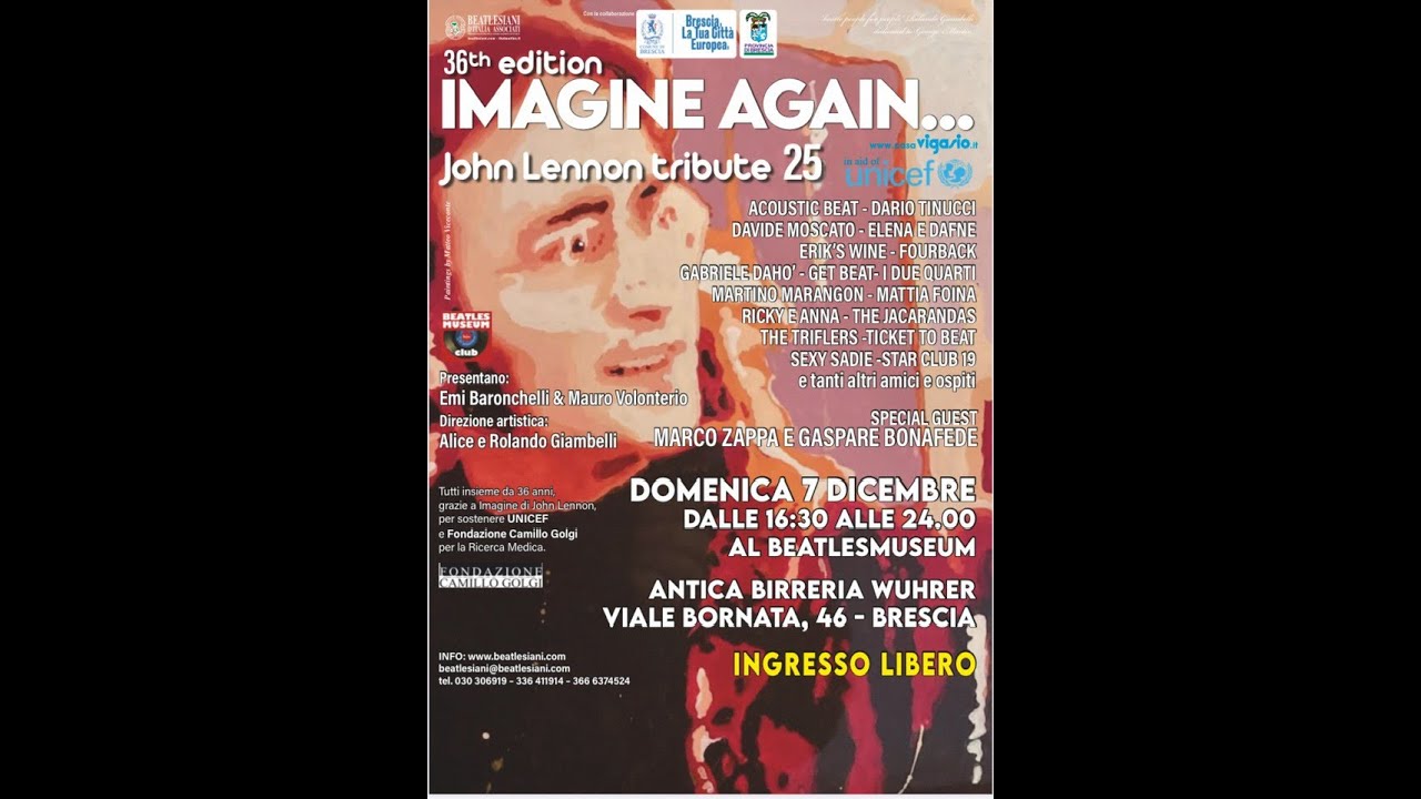 Documentario Lennon Day Brescia 2025