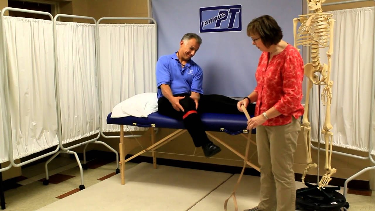 How to Use a Leg Lifter After Knee Replacement or Hip Replacement