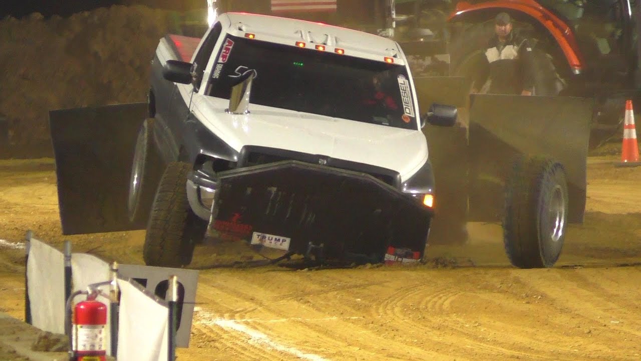 Wild 2.6 Diesel 4x4 Trucks Pulling At Lebanon 2023
