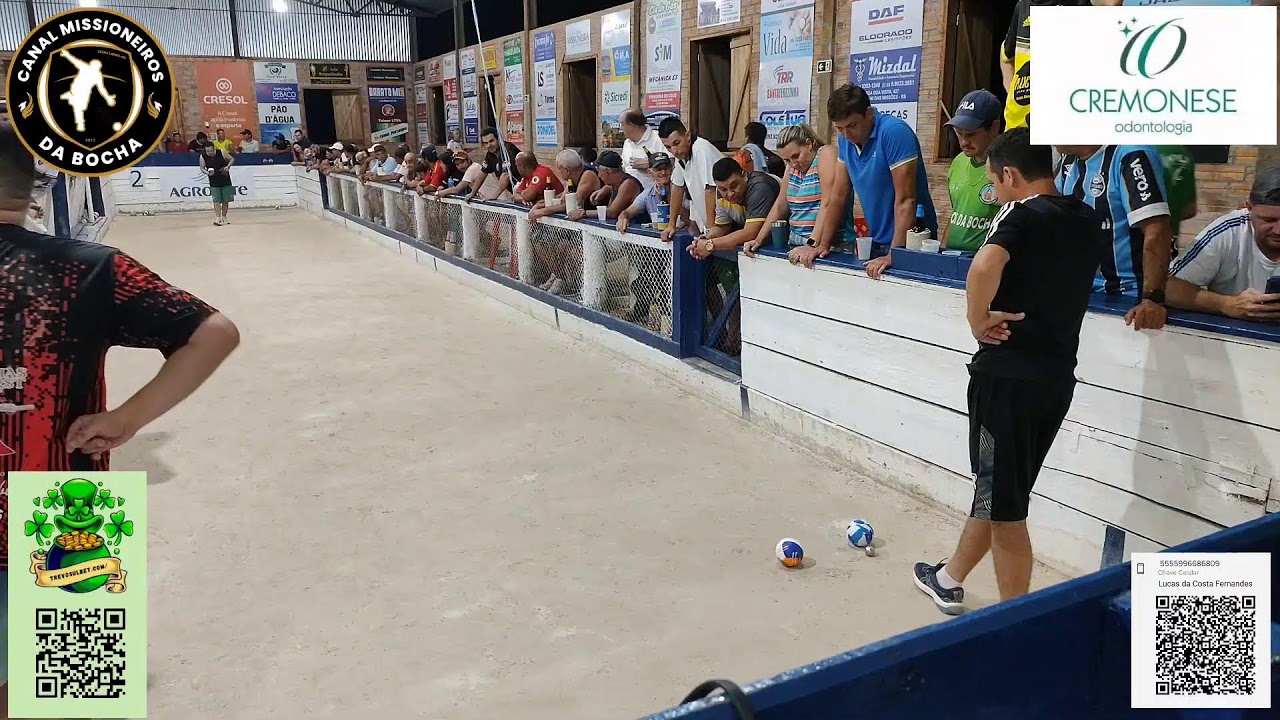 Torneio de bocha encontro das máquinas - Guarani das Missões,RS Dupla sorteada final