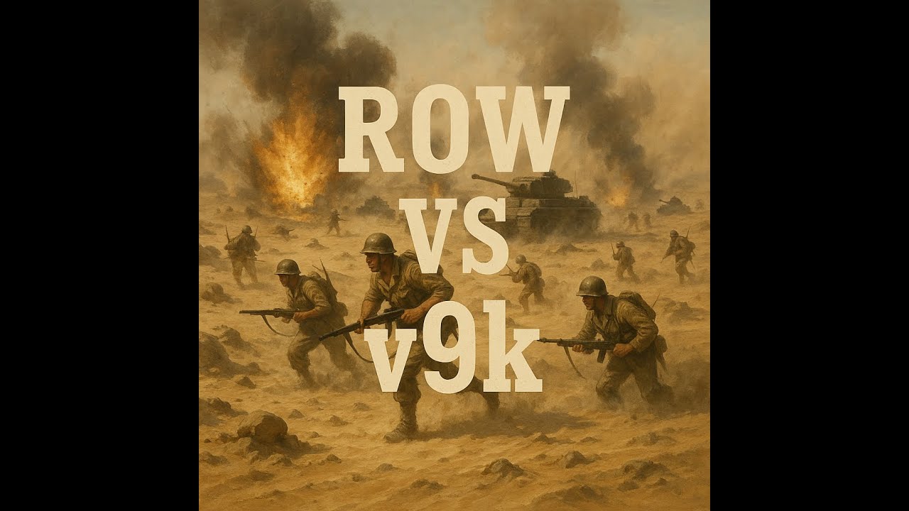 砂漠の戦場 VS  v9k 340