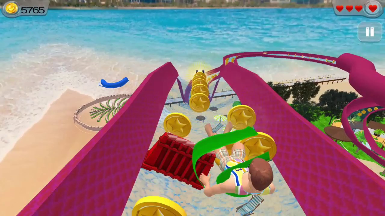 Water Slide Adventure 3D Android Apps[AndroidGames] - Level 11 to Level 15