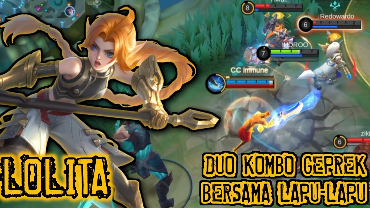 DUO KOMBO GEPREK!! Lolita x Lapu-Lapu OP BUILD & GAMEPLAY ~ MLBB