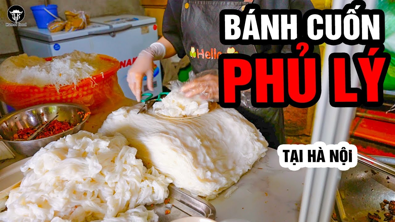 BÁNH CUỐN PHỦ LÝ NV LÀM NHANH NHƯ ĐIỆN & PHỞ GÀ BÍ ẨN SIÊU ĐÔNG ở HN