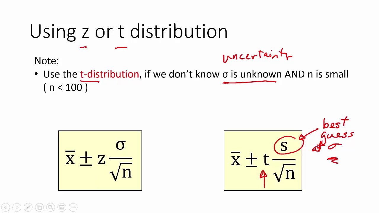 Calculating a Confidence Interval in Minitab