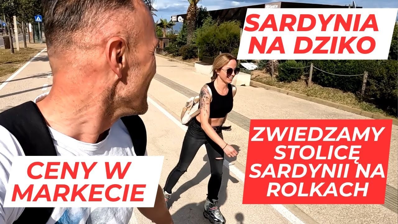 Sardynia aktualne ceny w sklepie 2024 zwiedzamy Cagliari stolicę Sardynii Kamperem  Vlog#Sardynia 6