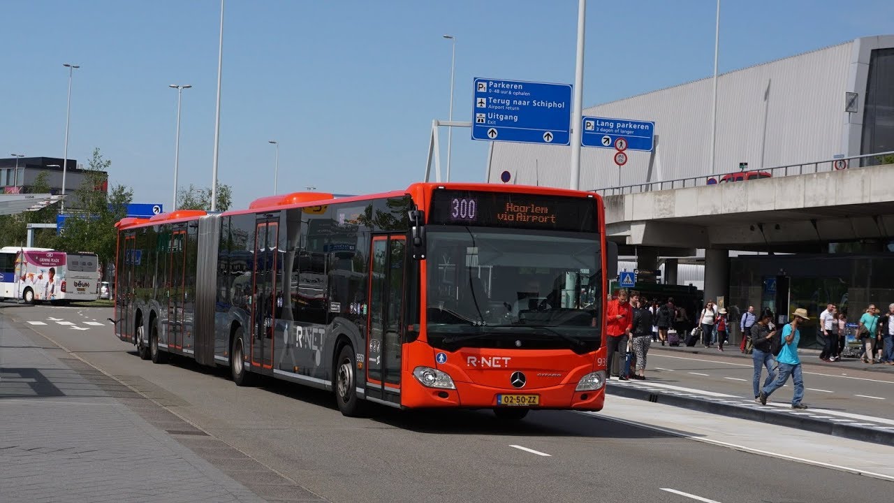 Connexxion, HTM Specials en andere bussen op Schiphol Airport