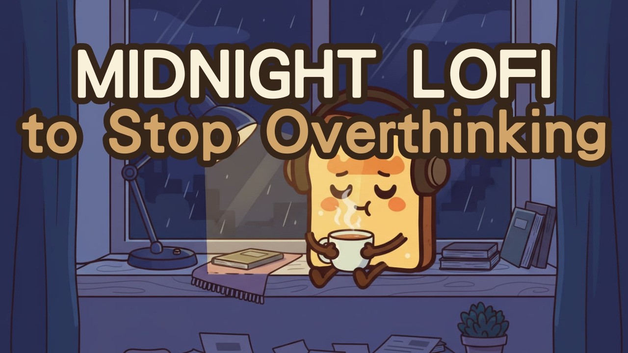 When Life Feels a Bit Burnt 🍞 Midnight Lofi to Stop Overthinking [1 Hour]