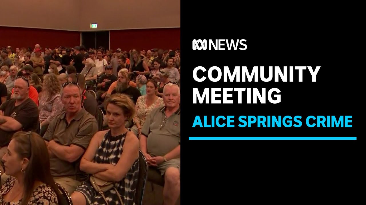 Alice Springs crime-wave meeting shut down after emotions run high | ABC News