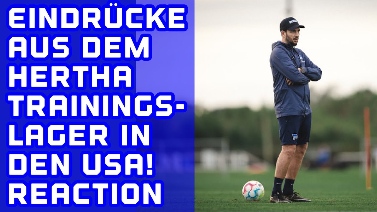 Hertha BSC Trainingslager in den USA! Torwarttraining mit Andi Menger uvm.