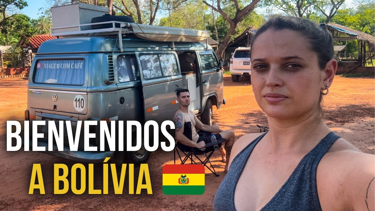 PRIMEIRO DIA MORANDO NA BOLÍVIA EM UMA KOMBI