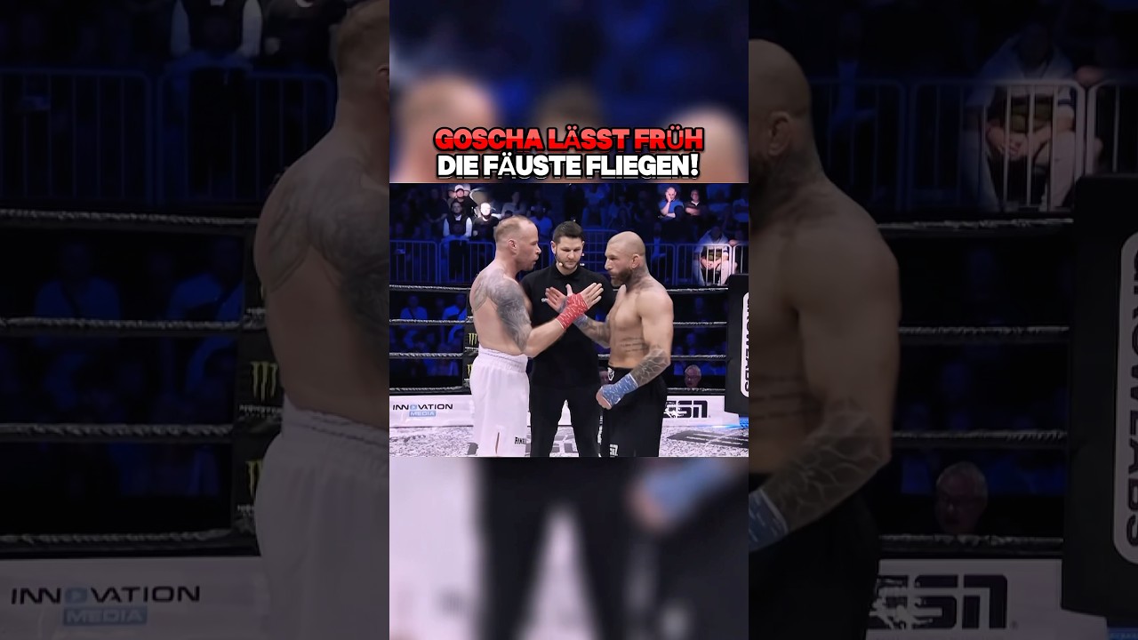 Goscha der Unternehmer mit einem brutalen Start! RINGLIFE COMBAT