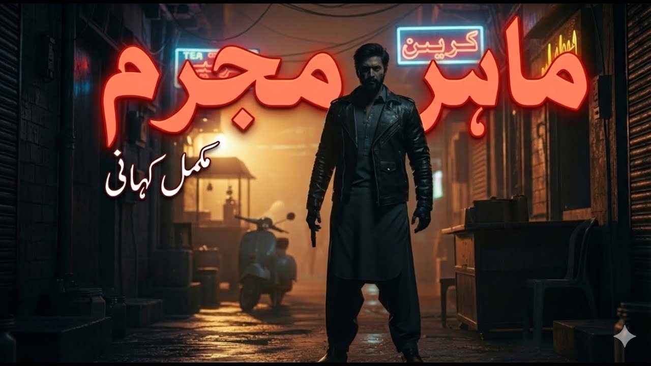 Mahir Mujrim | Epi 07 | Hindi Urdu Story Moral Story | Crime Action Adventure Novel | Lubaba Voice