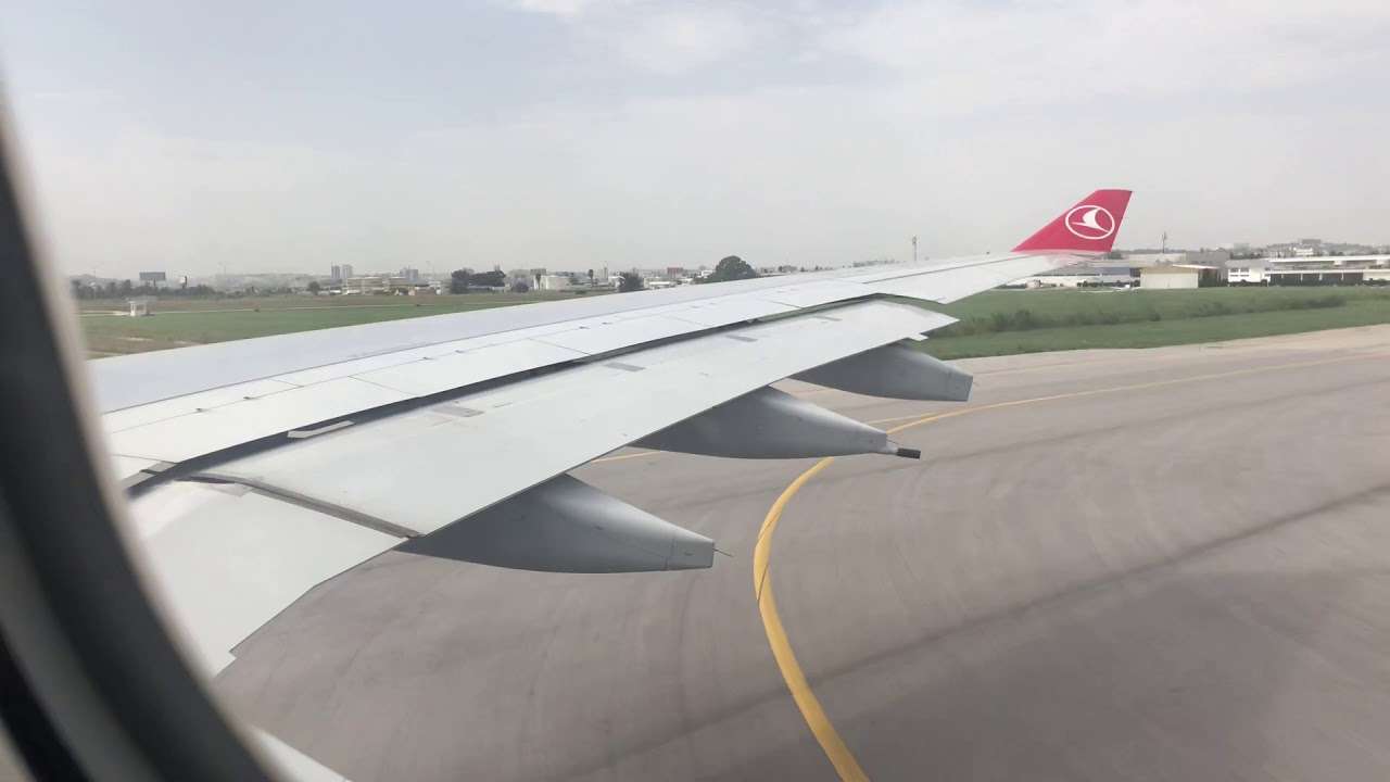 Turkish airlines departure from Tunis Carthage international airport