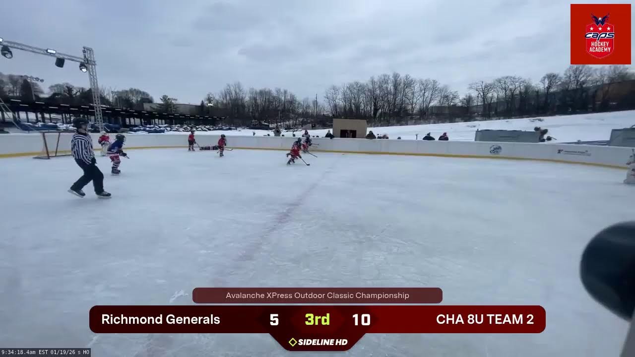 CHA 8U TEAM 2 vs. Richmond Generals (2026.01.19)