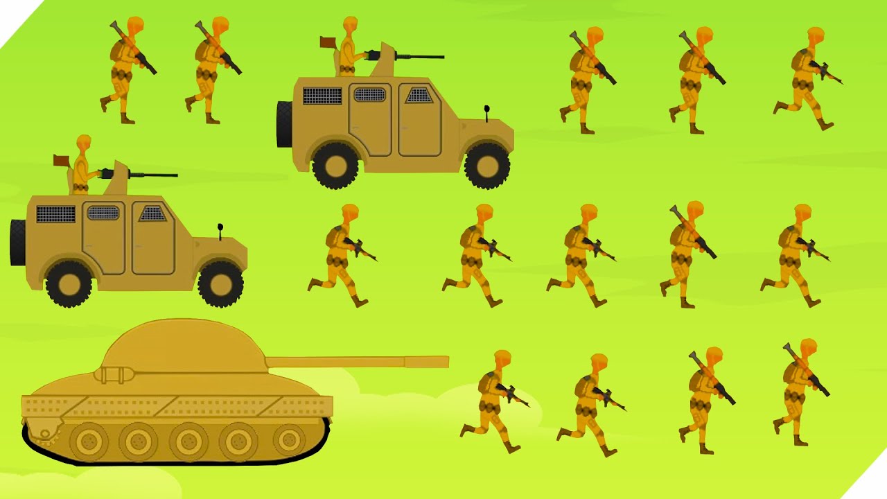ПУШКА, ТАНКИ НЕ ПРОЙДУТ! Defensive Attacks