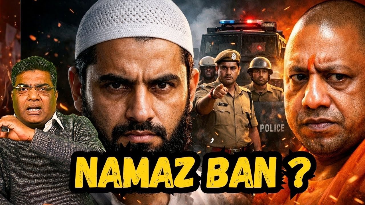 यूपी में मुसलमानों पर दिन में पांच बार शांतिभंग के आरोप में गिरफ्तार होंगे ? नमाज़ पढने से शांति भंग