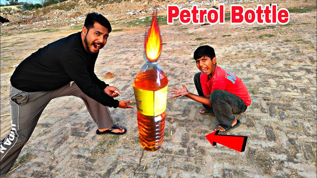 2026 Viral Video | पेट्रोल वाली बोतल में आग लगा दी 🤯 अब क्या होगा?