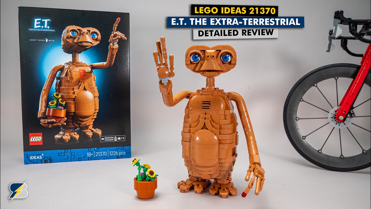 LEGO LEGO Ideas 21370 E.T. the Extra-Terrestrial - Detailed Review