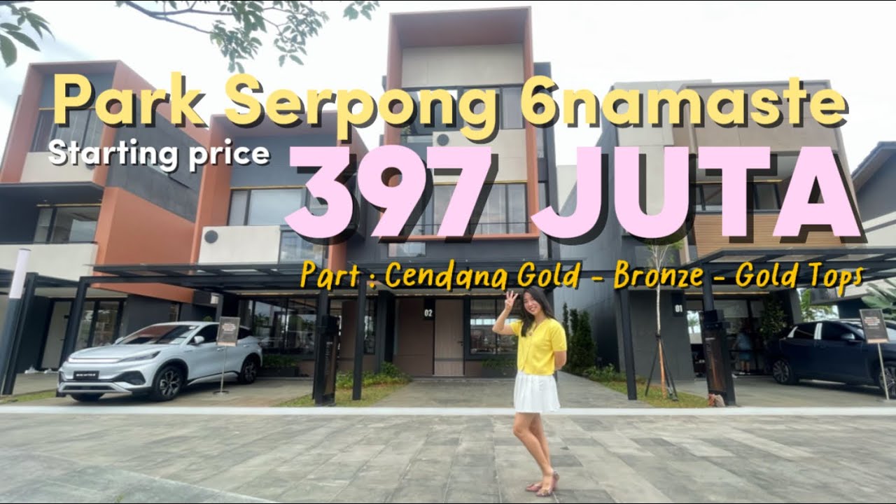 Rumah 300 jutaan di Park Serpong | modern minimalis
