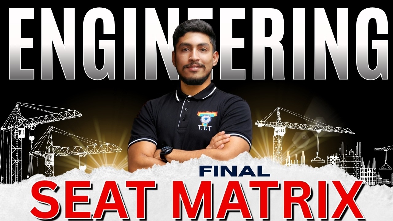 KCET 2026 Engineering Seat Matrix Released 🔥 | College Wise Seats | KEA Official Update |