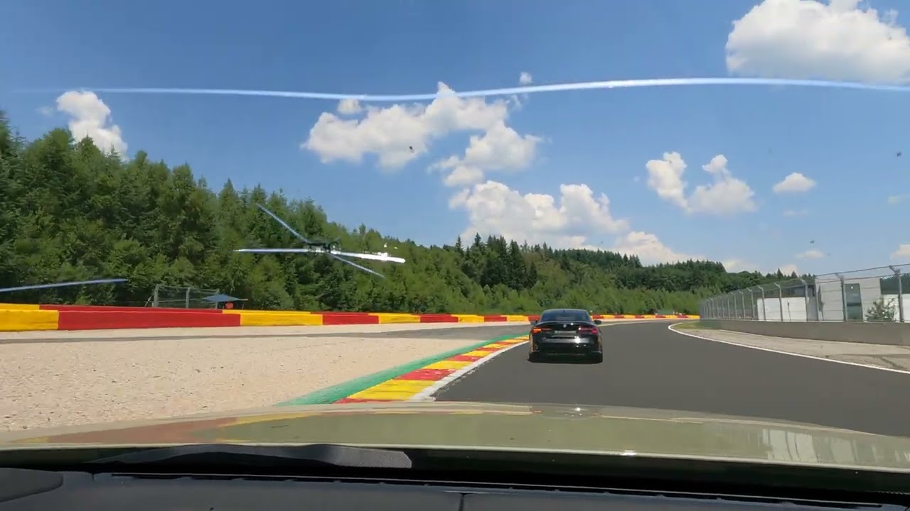 M3 Touring on track at Spa Circuit