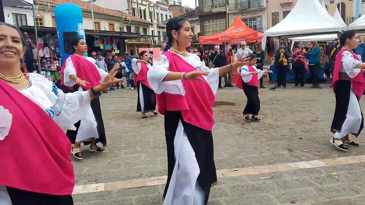 Fandango boda Otavalo 💒 - en la Feria de Consejo de Protección de derechos de Cuenca