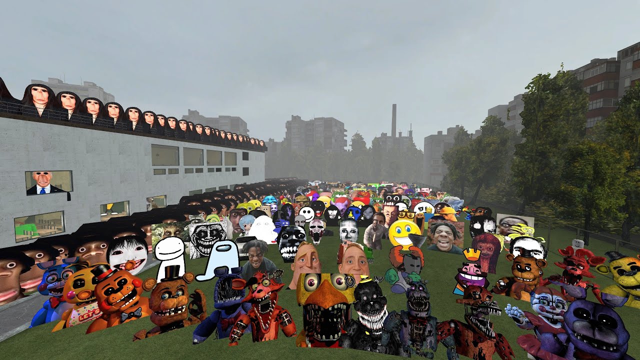 Too Much Nextbots !! (Part 28)