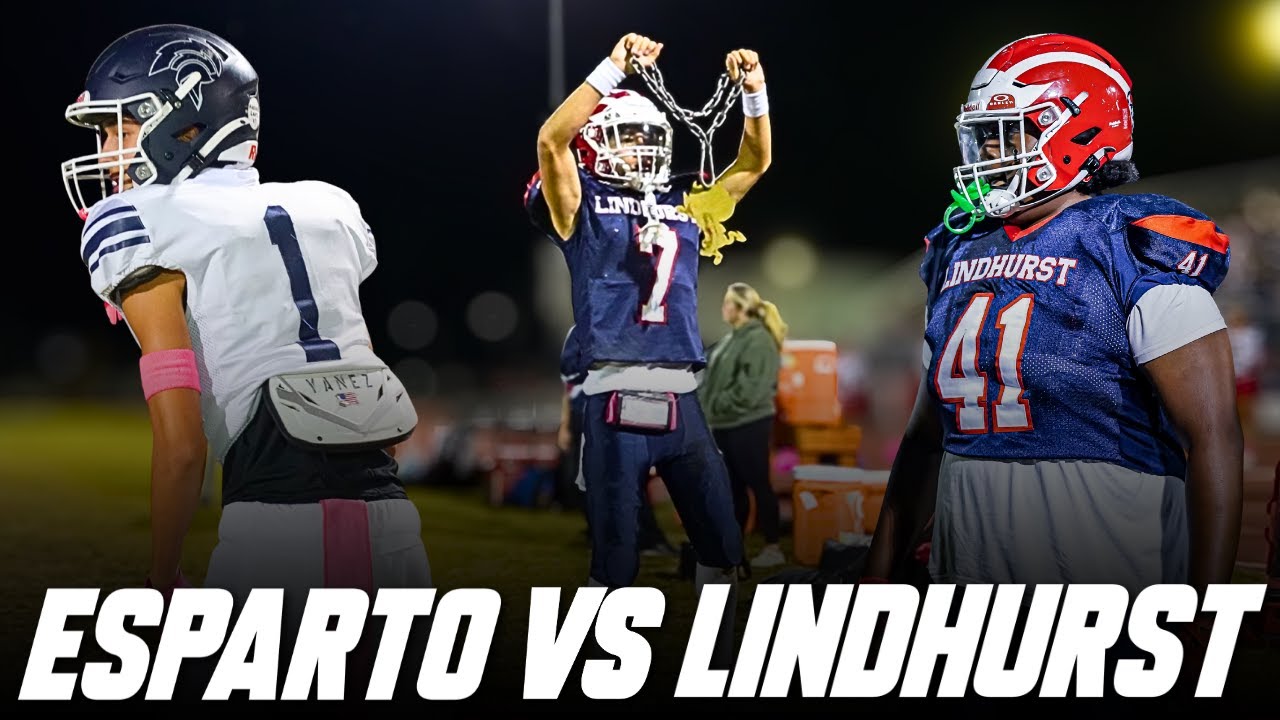Lindhurst vs Esparto - Small Town Football - Must See TV