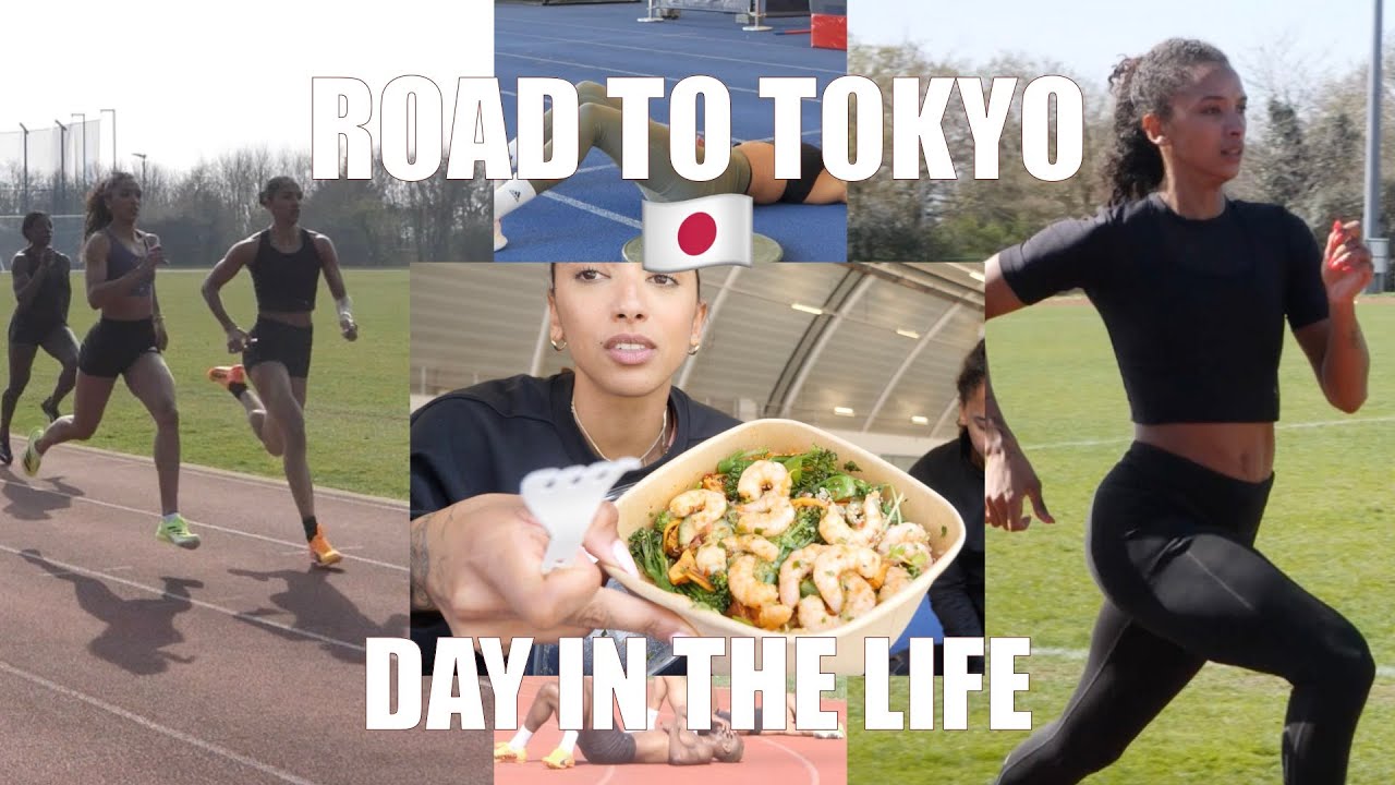 DAY IN THE LIFE OF A 400M ATHLETE with time stamps!! / Episode 6 ROAD TO TOKYO 2025 / DOUBLE DAY