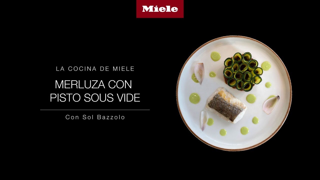 Curso de cocina en directo - Merluza con pisto sous vide | Miele