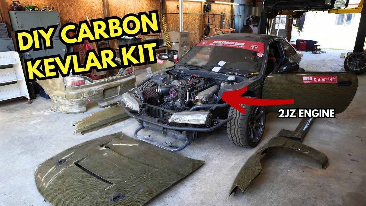DIY Drift Build: Our 700HP 2JZ Carbon Kevlar S14
